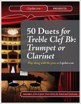 50 Duets for Trumpet/Clarinet P.O.D. cover